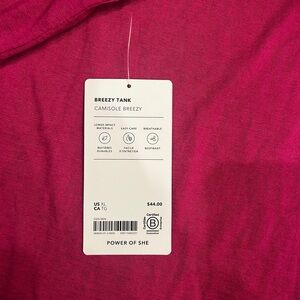 Athleta Pink Breezy Tank Top